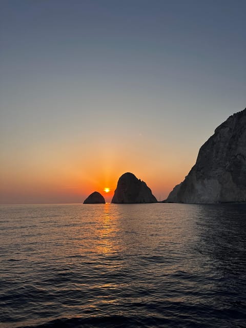 Private Sunset Cruise at Mizithres - Keri’s caves, small beaches, and rock formations