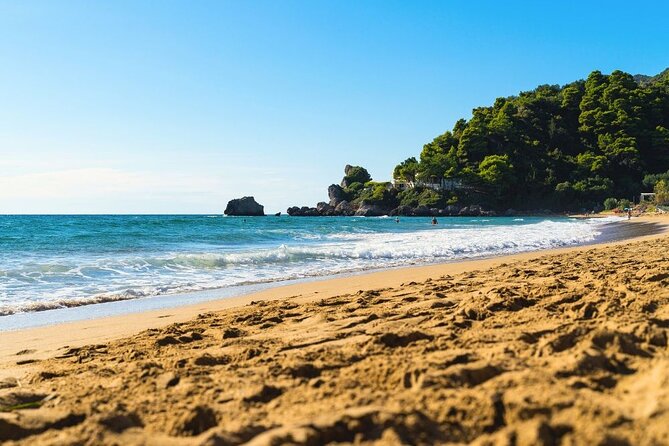 Private Tour of Corfu Beaches Paleokastritsa and Glyfada - Leaving Corfu port in a private vehicle