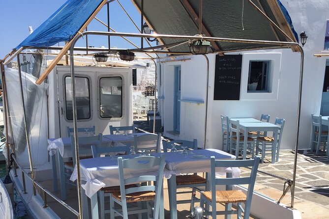 Private Tour on Paros Island - Piso Livadi: Fishing Boats and Lunch Beside the Sea