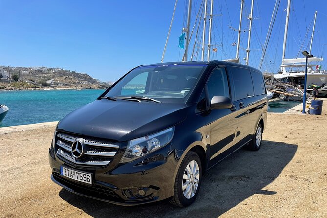 Private Transfer Service All Around Mykonos Island - 1 WAY - Punctuality, comfort, and driver service