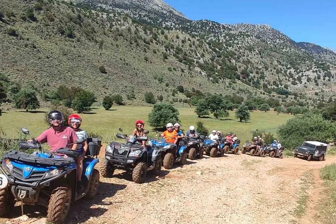 Quad ATV Safari from Georgioupolis Area - The old olive oil factory and a village coffee break