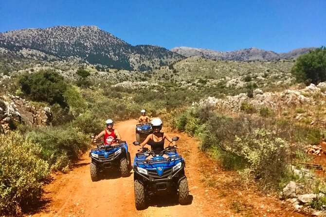 Quad Safari from Platanias of Chania - Kolymbari connects the hills with the coast