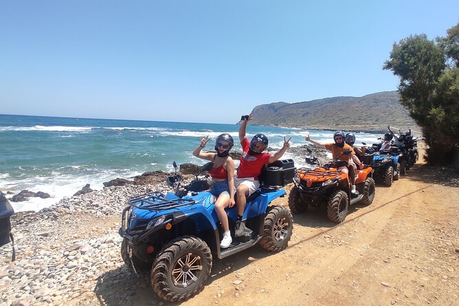 Quad Safari Off-Road Tour - The final off-road run beside Malia