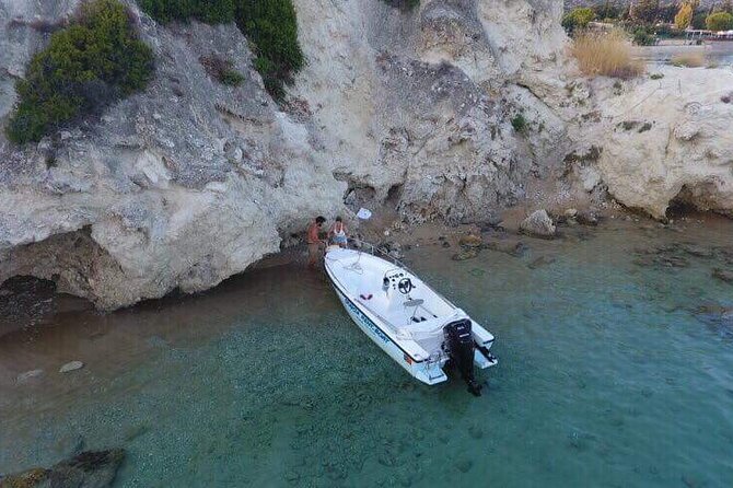 RENT A BOAT 5,5m-30hp LICENCE FREE MARATHI - Following The Coast Toward Coves And Cliffs