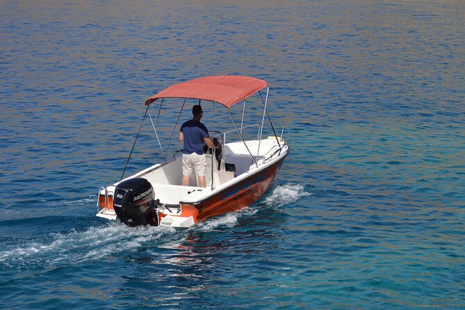 RENT A BOAT 5,5m-30hp LICENCE FREE MARATHI - Swimming In Clear Water, With A Few Seasonal Warnings