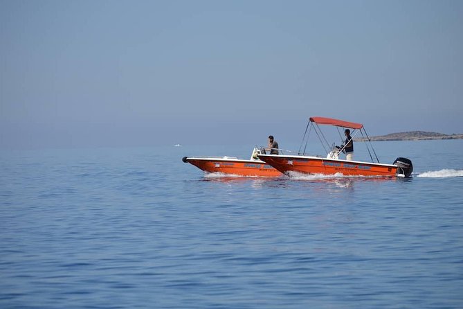 RENT A BOAT 5,5m - 30hp LICENSE FREE Chora Sfakion, Sfakia - Starting at Sfakia Port at 9:00 am