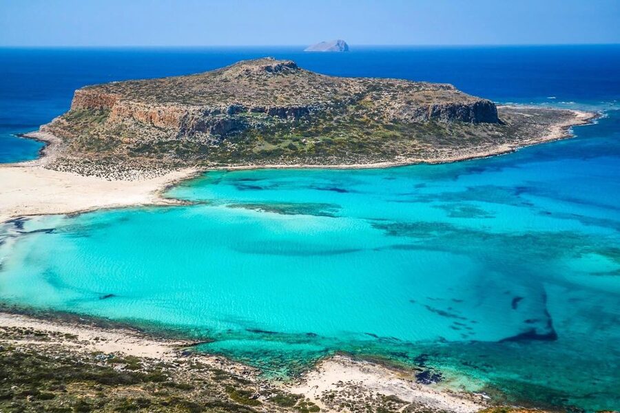 Rethymno: Gramvousa & Balos Lagoon Day Trip with Boat Ticket - Gramvousa Fortress and the first free-time stop