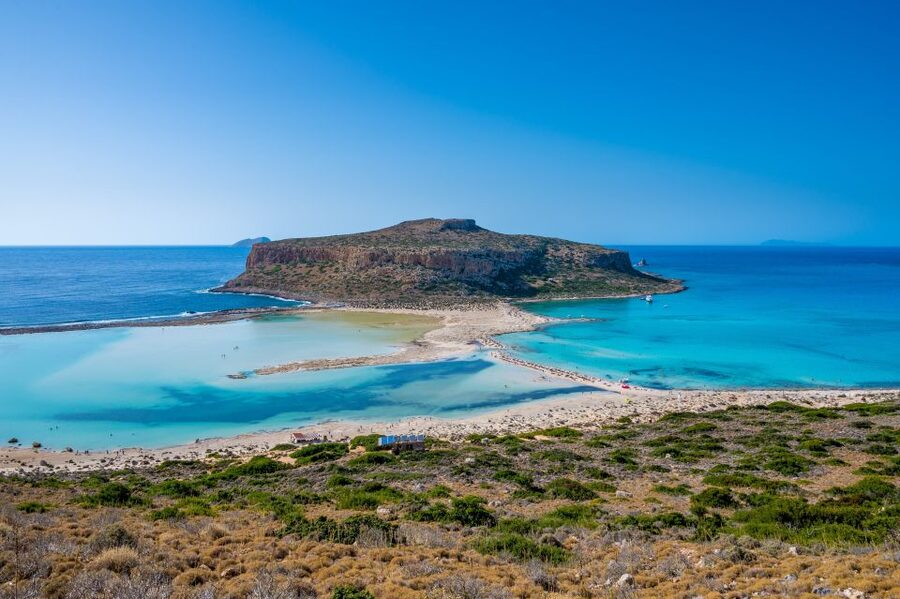 Rethymno: Gramvousa & Balos Lagoon Day Trip with Boat Ticket - Three hours at Balos Lagoon