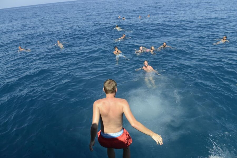 Rethymno: Pirate Boat Cruise with Swimming Stops - Leaving Rethymno Marina beside the Fortezza