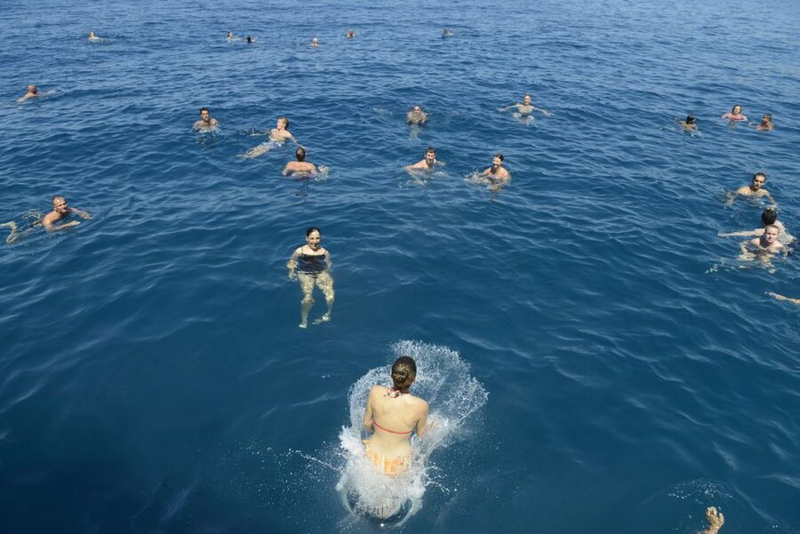 Rethymno: Pirate Boat Cruise with Swimming Stops - Kefalas Bay gives you the hour that matters