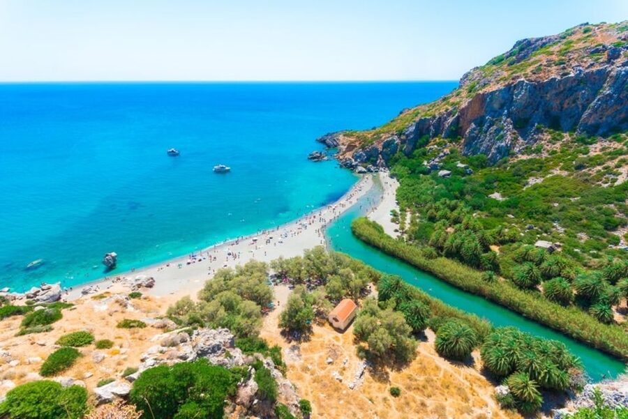 Rethymno: Preveli Beach Damnoni Beach Kourtaliotiko Day Trip - Kourtaliotiko Gorge and its waterfall steps