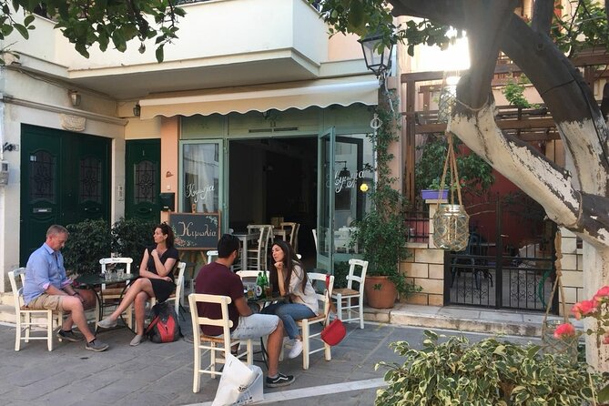 Rethymno Walking & Gastronomy Tour - Sfakianopita and coffee at a quiet kafeneio