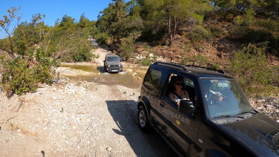Rhodes: 4x4 Self-Drive Jeep Tour with Pickup in the North - Saint Soula and Agios Nikolaos Fountoukli