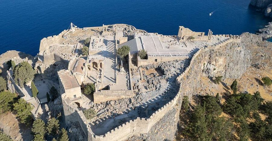 Rhodes: Acropolis of Lindos Entry Ticket with Audio Guide - The Temple of Athena Lindia