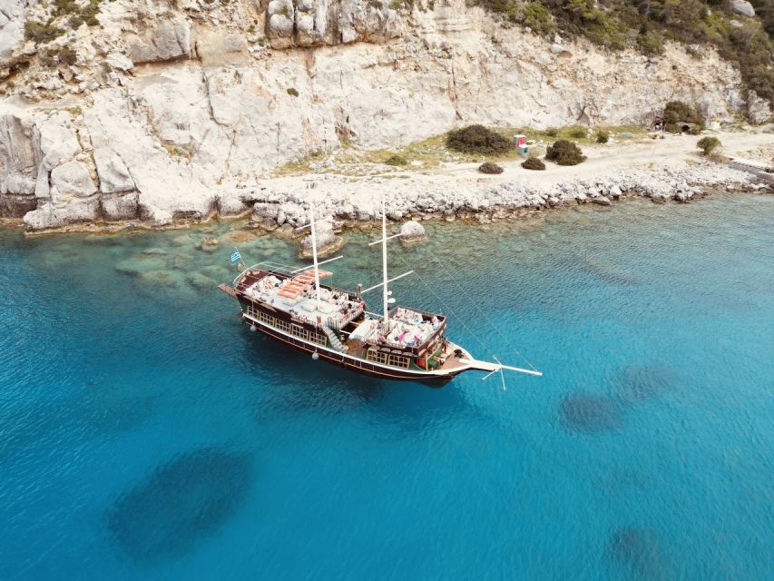 Rhodes: All Inclusive Day Cruise with BBQ & Unlimited Drinks - A six-hour day at sea from Mandraki Harbour