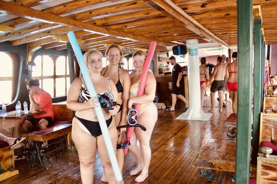 Rhodes: All Inclusive Day Cruise with BBQ & Unlimited Drinks - Kallithea Springs: the first swim stop