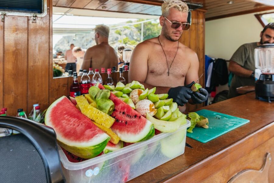 Rhodes: Anthony Quinn, Ladiko and Caves All-Inclusive Cruise - Why the open bar matters at $51