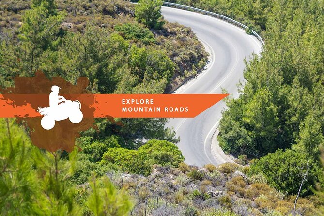 Rhodes ATV Quad Adventure Guided Tour 2 or 1 person on 1 Quad - Key points to know before booking