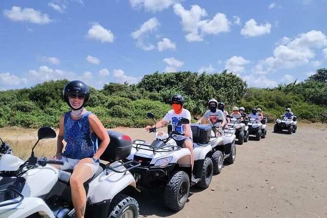 Rhodes ATV Quad Adventure Guided Tour 2 or 1 person on 1 Quad - Riding through South Rhodes countryside