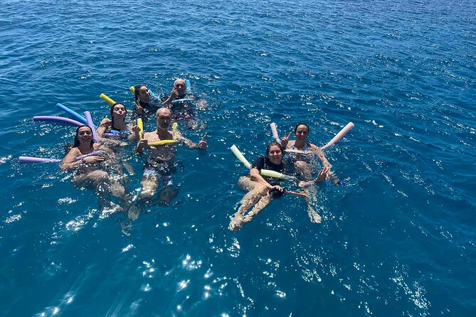 Rhodes Bay to Bay Swim Cruise-Greek Buffet w/wine included - Lunch, wine, and the atmosphere on board