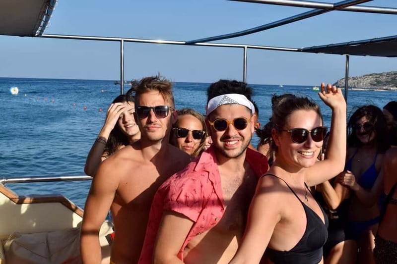 Rhodes: Boat Party Cruise with Live DJ - Boarding at 5 PM and Getting Into the Mood