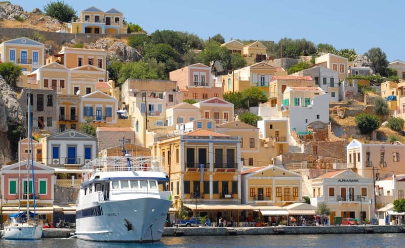 Rhodes: Boat trip to Symi island with swimming at St. George - Why this Rhodes day trip works