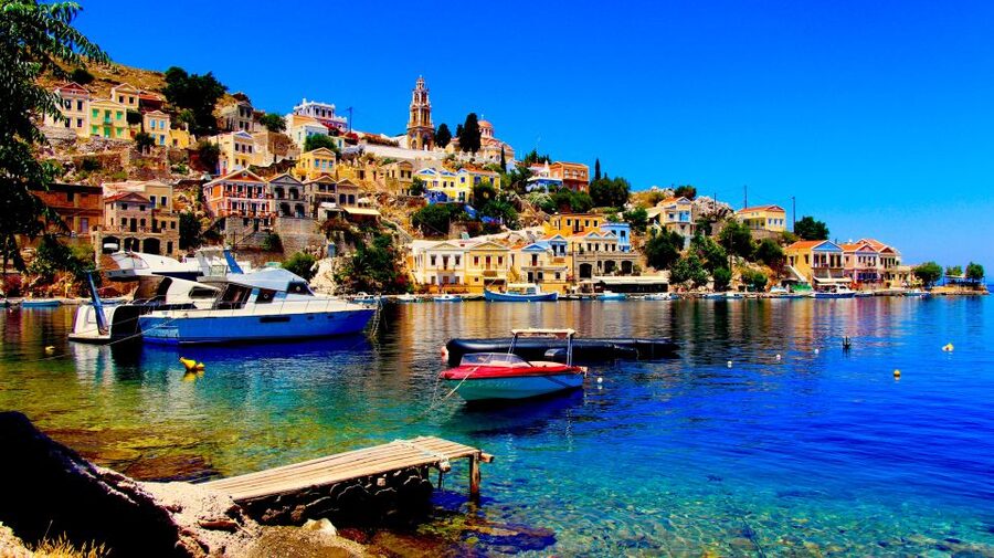Rhodes: Butterfly Valley and Mini Cruise to Chalki Island - Free time around Chalki harbor