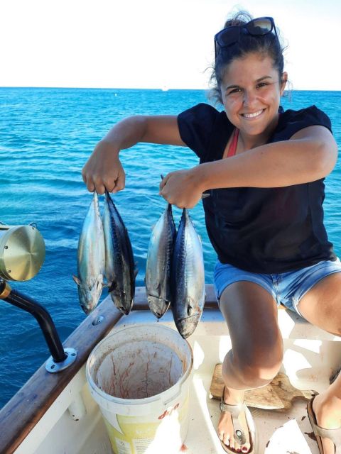 Rhodes: Captain Manolis Fishing Trip with BBQ and Swimming - How the four and a half hours unfold