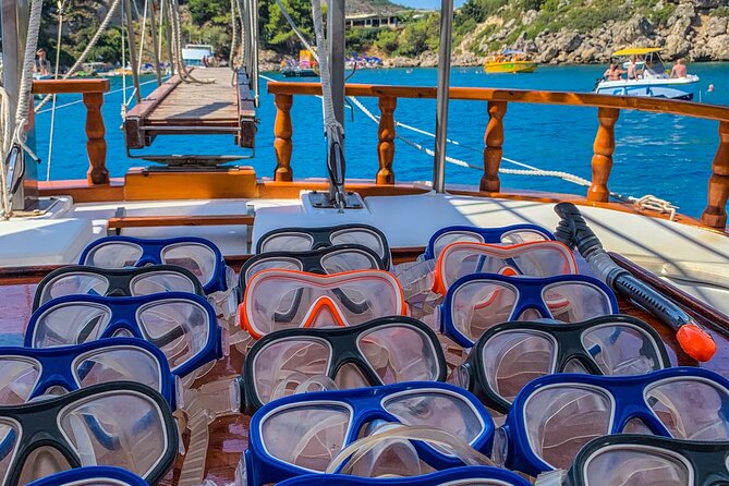 Rhodes Day Cruise (with lunch & unlimited drinks) 5,5 Hours - Meeting Point, Timing, and Cruise Ship Planning