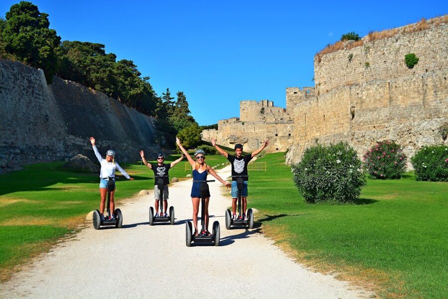 Rhodes: Discover the Medieval City on a Segway - The medieval moat and walls: the tour’s most unusual section