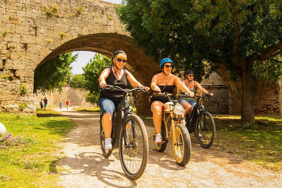 Rhodes: E-bike Highlights Sunset or Morning Photo Tour - Old Town: squares, alleys, and the Street of the Knights