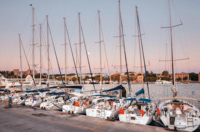 Rhodes Exclusive Sunset tour Cocktail Open bar Gourmet Live Music - Key Points at a Glance