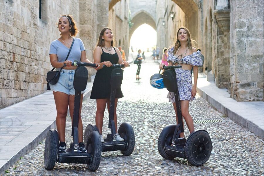 Rhodes: Explore the New and Medieval City on a Segway - Mandraki Harbour and the Lighthouse of Saint Nicholas