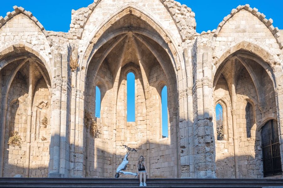Rhodes: Explore the New and Medieval City on Trikkes - Inside the medieval city