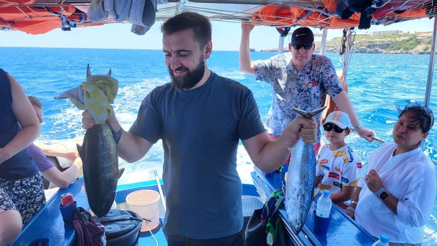 Rhodes: Fishing Trip, Snorkelling, BBQ, & Professional Guide - Who should book this Rhodes boat trip?
