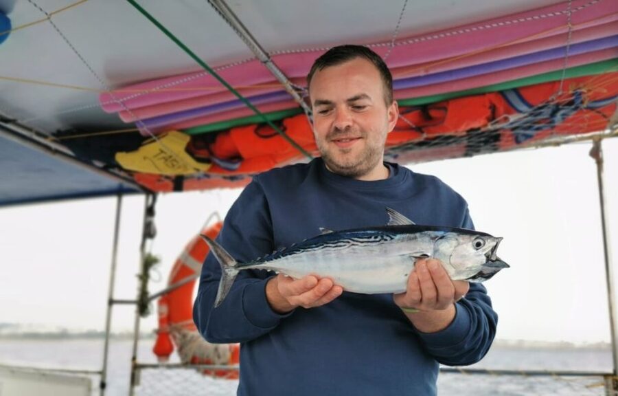 Rhodes: Fishing Trip, Snorkelling, BBQ, & Professional Guide - Meeting the boat at Kolona Port