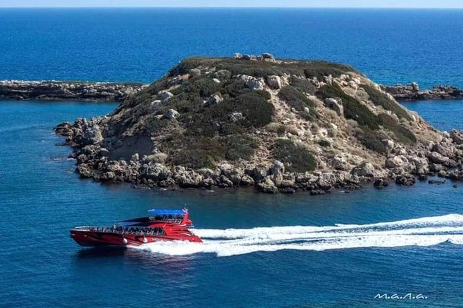 Rhodes High Speed Boat to Lindos - Lindos Beach and St. Paul’s Bay
