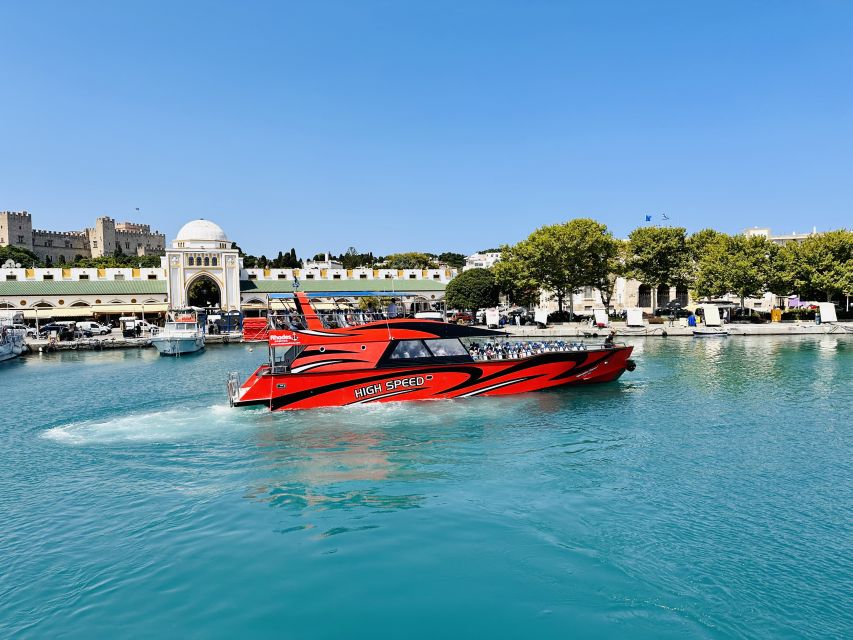 Rhodes: High Speed Boat Trip to Lindos - Key points to know before you book