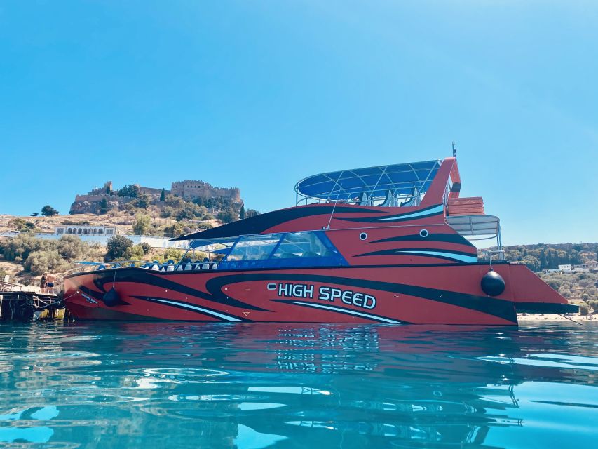Rhodes: High Speed Boat Trip to Lindos - A practical plan for your six-hour day
