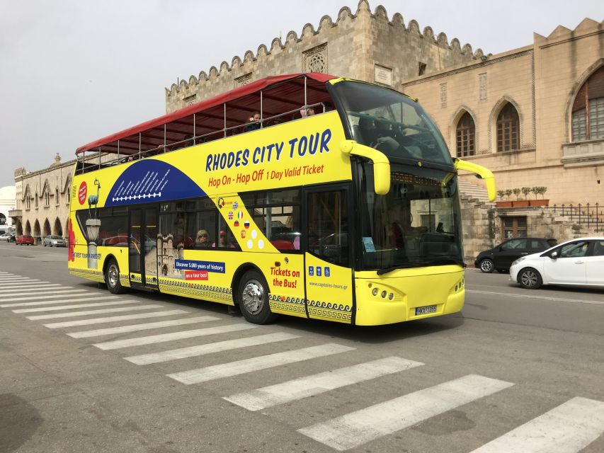 Rhodes: Hop-On Hop-Off City Tour Bus - Mandraki Port and the modern waterfront