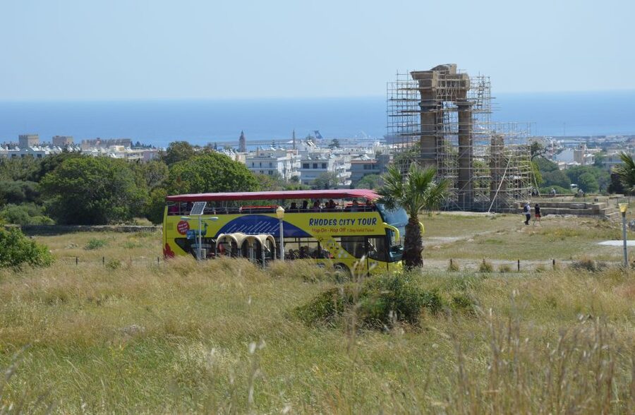 Rhodes: Hop-On Hop-Off City Tour Bus - Audio guides, drivers, and comfort