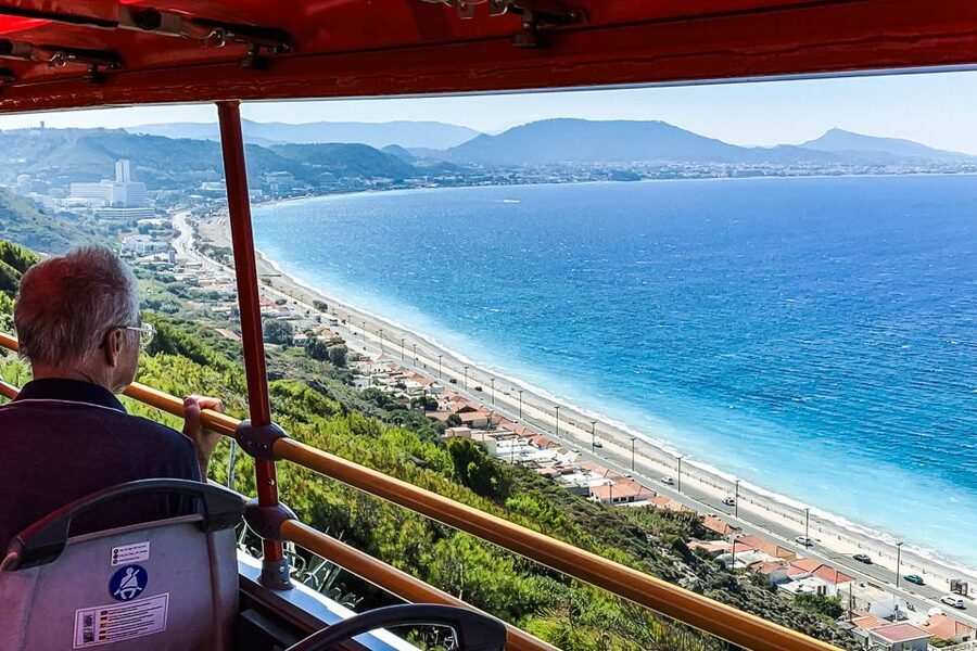 Rhodes: Hop-On Hop-Off Sightseeing Bus Tour - Nea Agora and Rhodes’ modern center