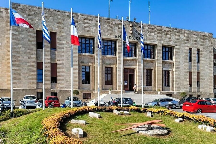 Rhodes: Hop-On Hop-Off Sightseeing Bus Tour - The Colossus area and the harbor views