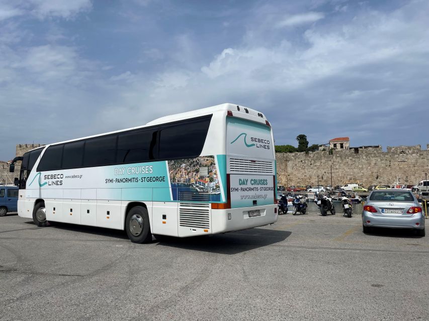 Rhodes: Lindos Bus Tour with Free Time to Explore - Hotel pickup across Rhodes