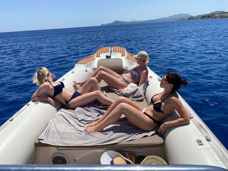 Rhodes: RIB Cruise with Drinks and 4 Swim Stops - Ladiko gives you another view of the same coast