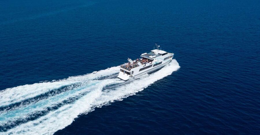 Rhodes: Speedboat trip to Symi Town and Panormitis Monastery - The minibus ride across Symi