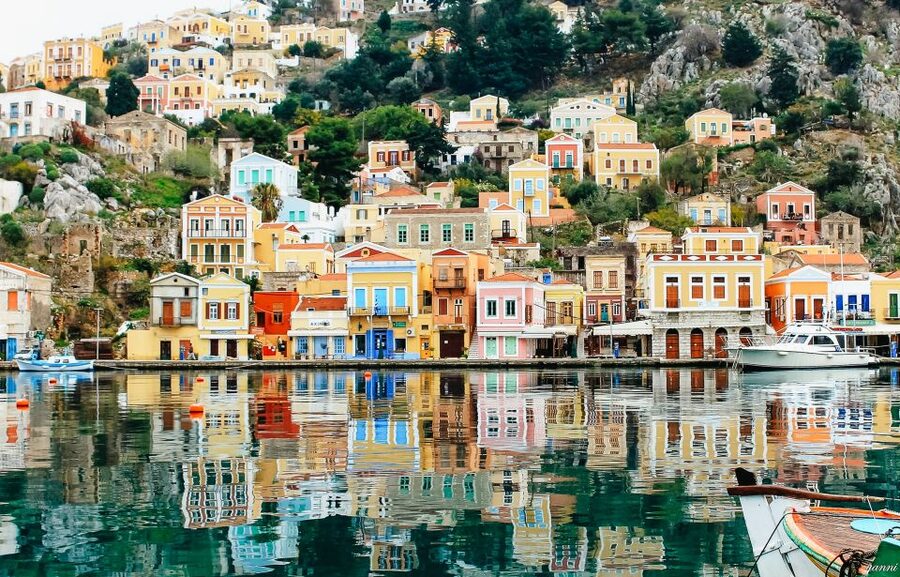 Rhodes: Speedboat Trip to Symi with Free Time to Explore - The Rhodes Coast From the Water