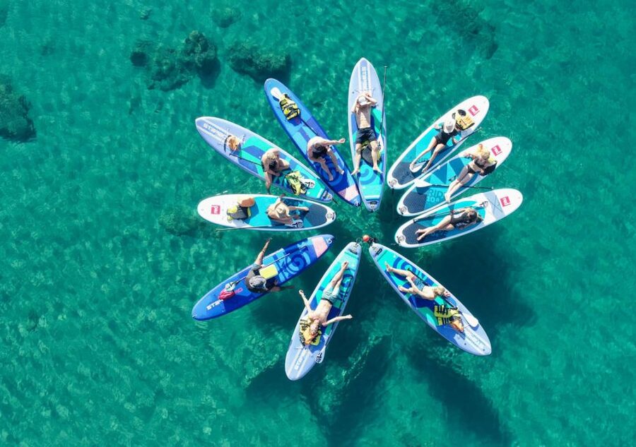 Rhodes: Stand-Up Paddleboard and Snorkeling Tour - Following Rhodes’ cliff-lined east coast