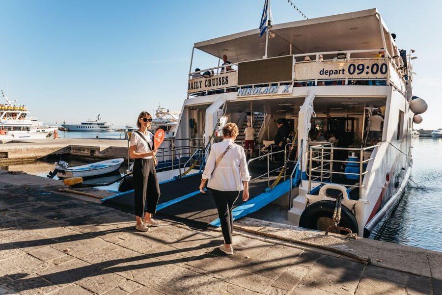 Rhodes: Symi Island & Panormitis Monastery Day Trip by Boat - The scenic cruise along Symi’s western coast