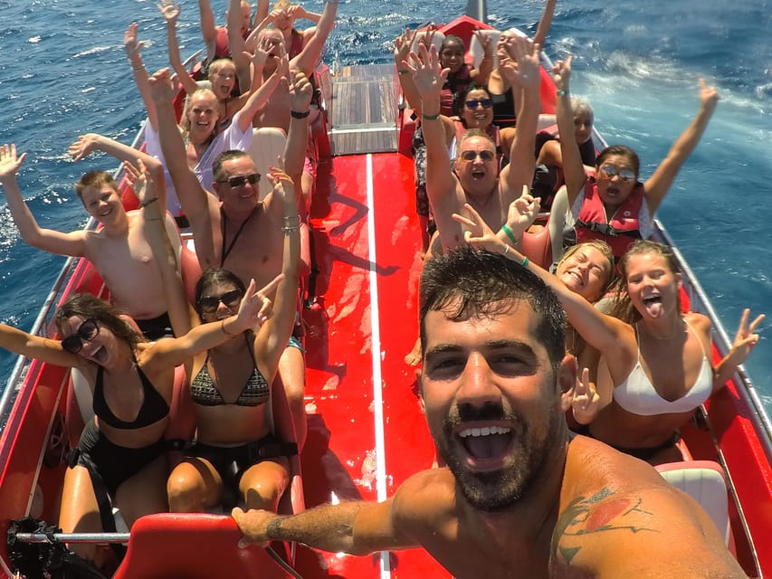 Rhodes Town: Adrenaline Jet Boat Adventure - Getting completely soaked, not slightly wet